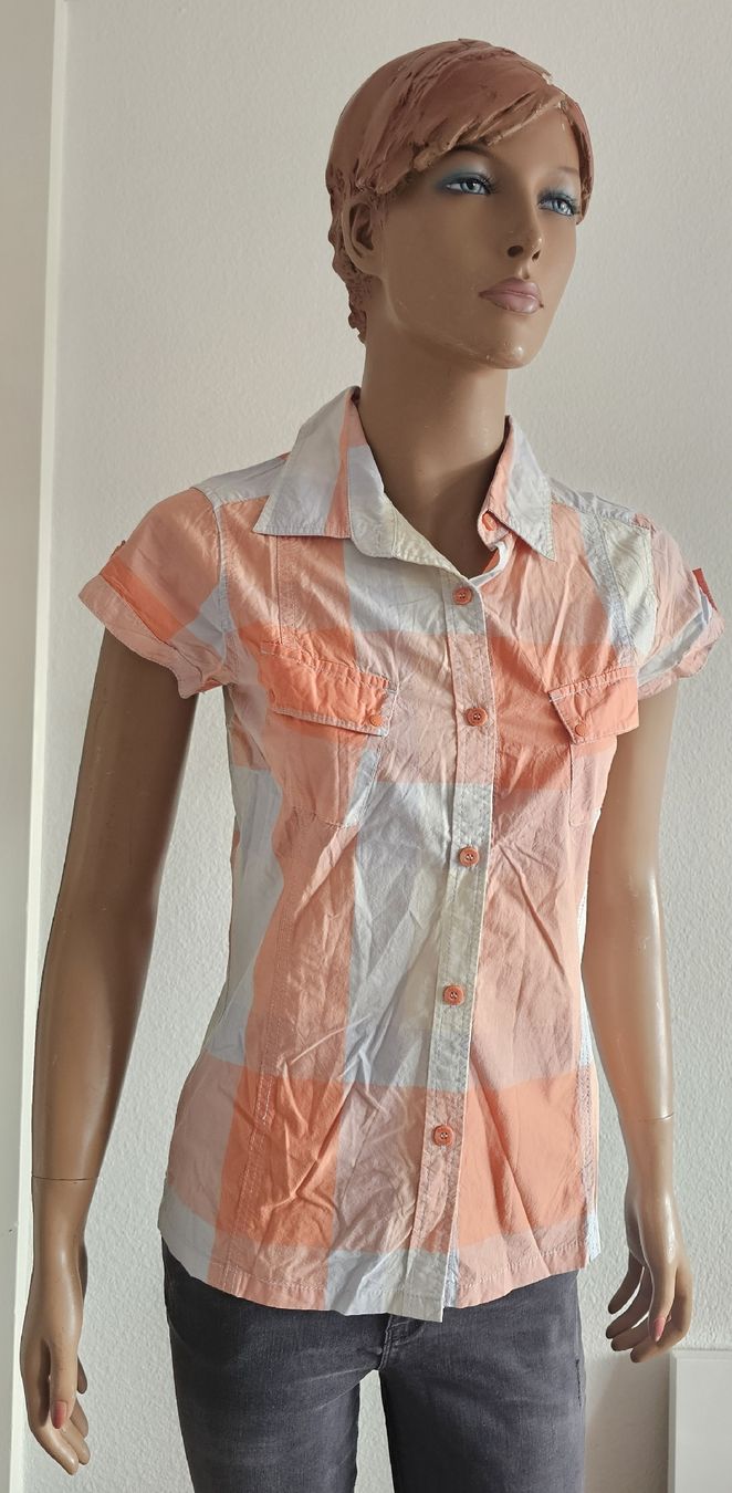 Bench Camicette: Neue Bench Sommer Bluse Hemd Gr. M Kariert – Nuovo e nell'imballaggio originale da Basel venduto da Allerlei-Basel