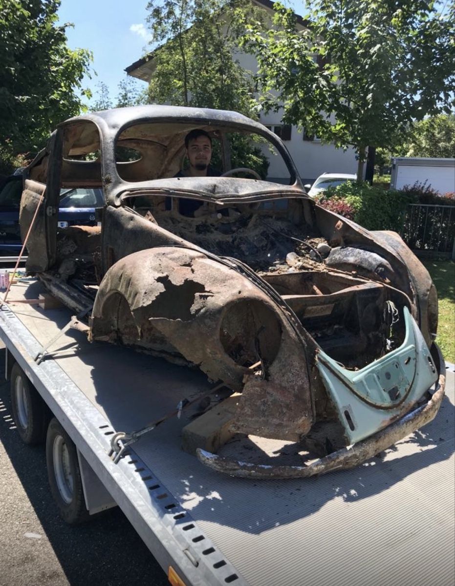 VW Autres accessoires p. véhicule: VW käfer brezel wald fund  – D'occasion à Reiden par luftkraft 1
