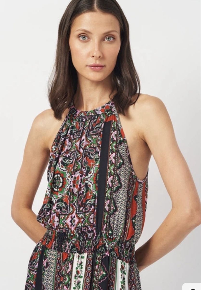 Vestiti: Maxikleid Sommer Patchwork Print Gr. S, leicht und luftig – Nuovo (secondo la descrizione) da Hendschiken venduto da Uraniali 5