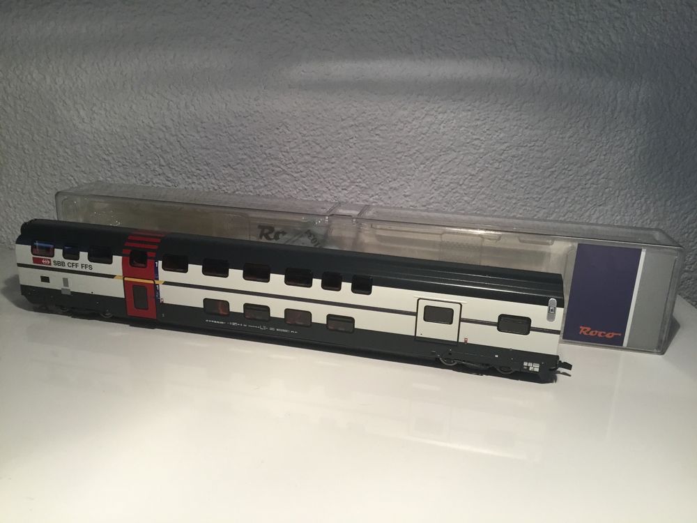Roco SBB Doppelstockwagen IC 2000 H0 DC Nr. 64853 (Neu (gemäss ...