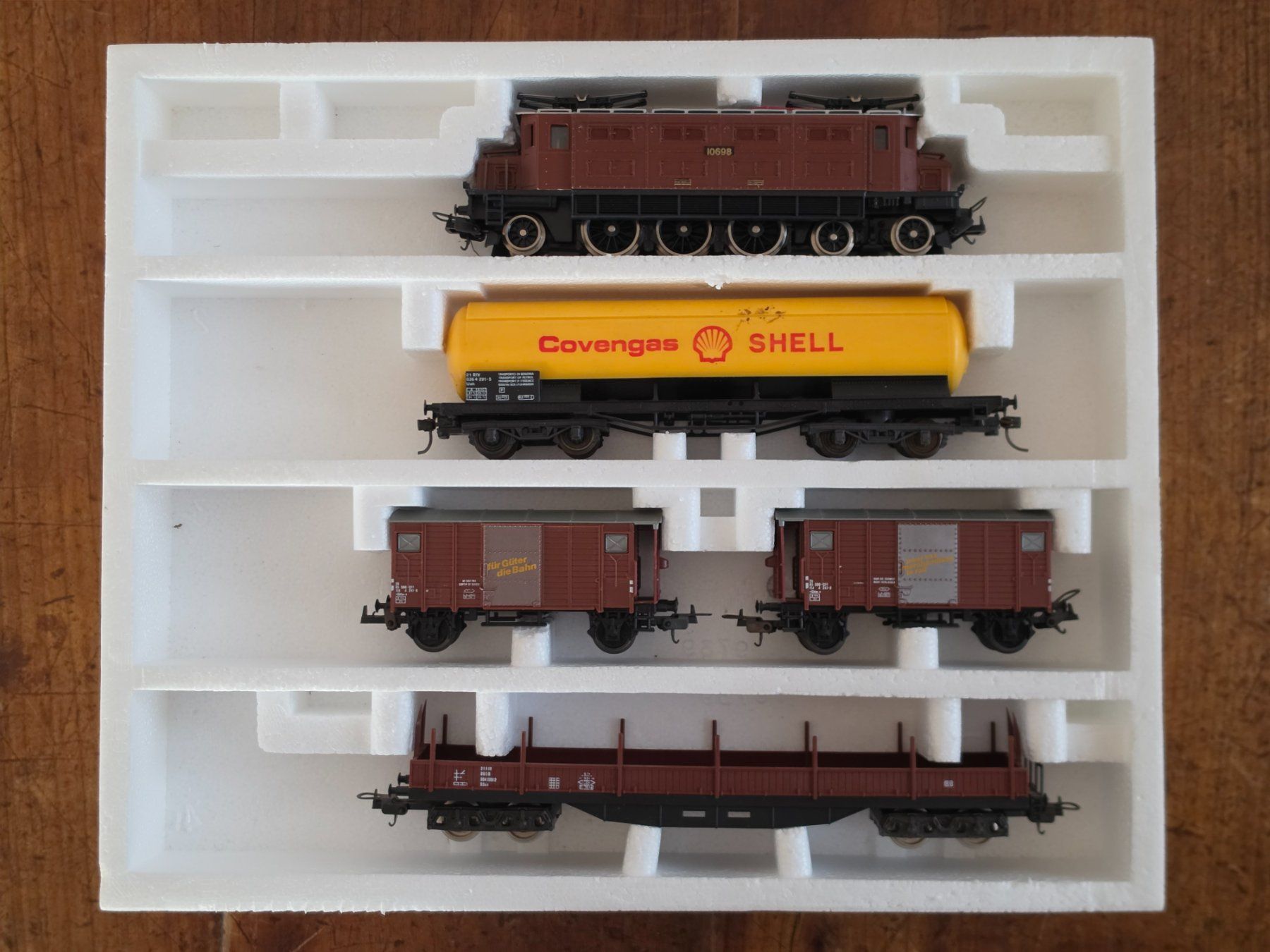 Lima Modellini di ferrovie: Lima H0 Set Güterzug – Usato da Baden venduto da agglo1 1