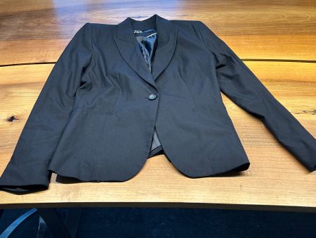 Schicker Zara Blazer, Grösse 42, Schwarz