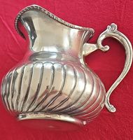 Vintage Silver Plated Water Pitcher - Elegant Design!