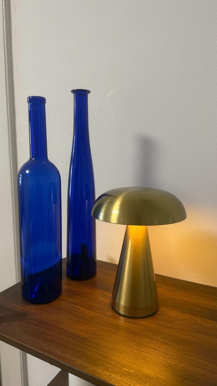 Lampade: Goldene Metall-Lampe mit Touch-Funktion – Nuovo (secondo la descrizione) da Zürich venduto da dus_gln9