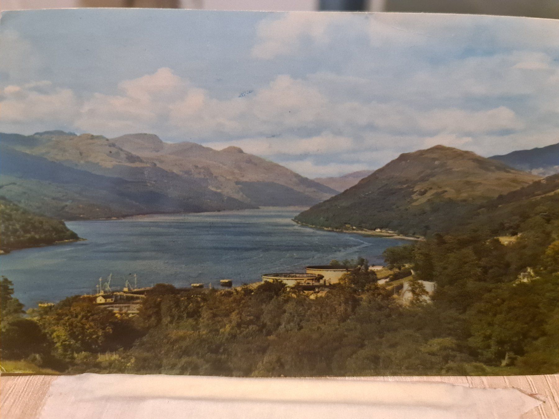 Cartoline postali: Ansichtskarte Ardarroch Loch Long 1970 – Usato da Dintikon venduto da Vexi