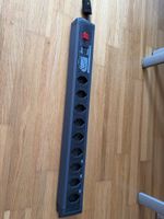 Steckdosenleiste 10fach grau Schalter ein/aus guter Zustand