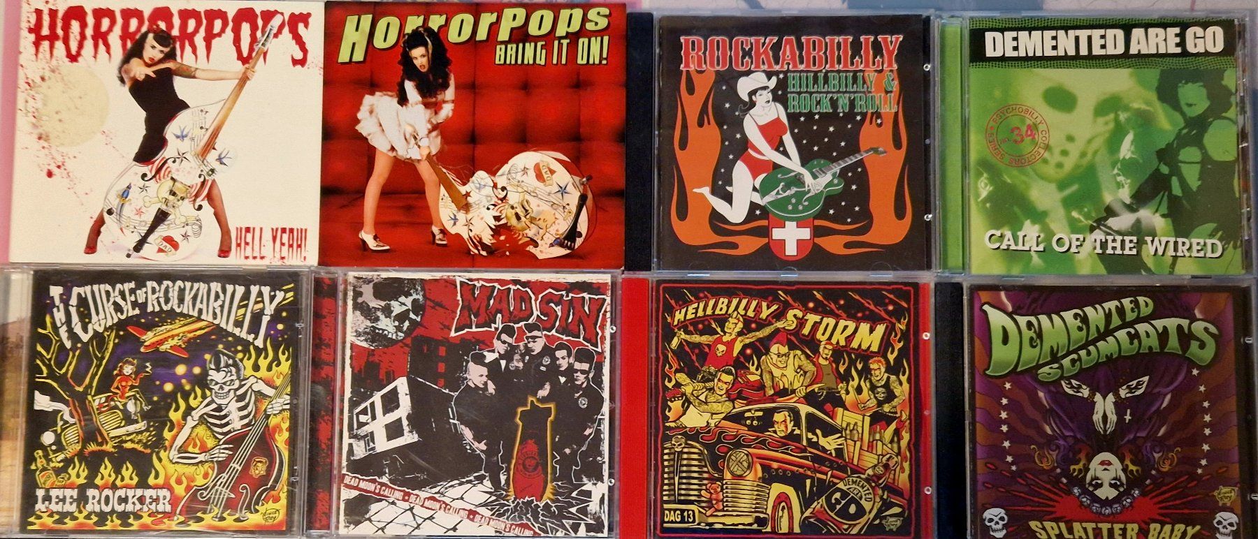 CD: Horrorpops-Mad Sin-Demented are Go-Hellbilly Storm-Rock – Usato da Rheinfelden venduto da Pit666