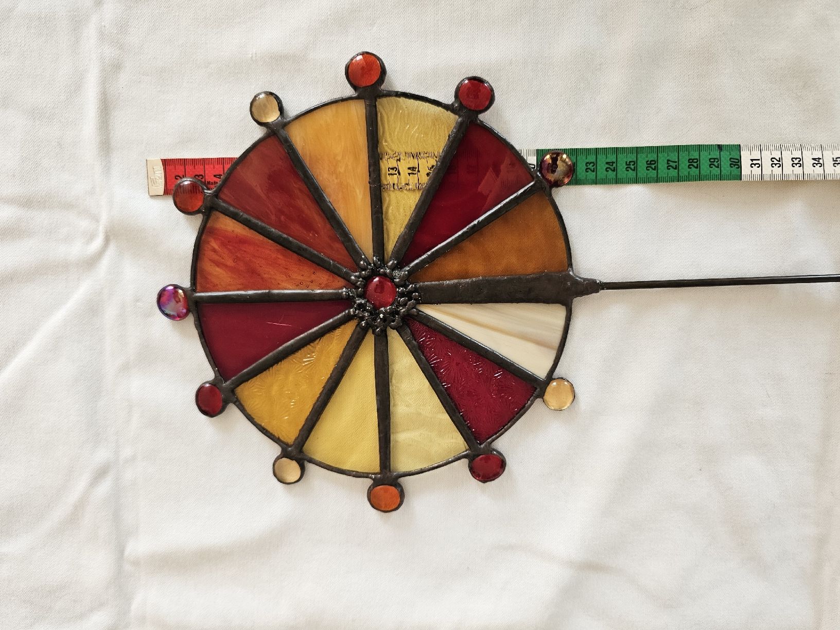 Tutte le decorazioni: Gartenstecker/ Suncatcher aus Glas (3) – Nuovo (secondo la descrizione) da Zürich venduto da flogax193 5