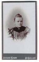 Fotografie August Baer, St. Gallen, Ecke