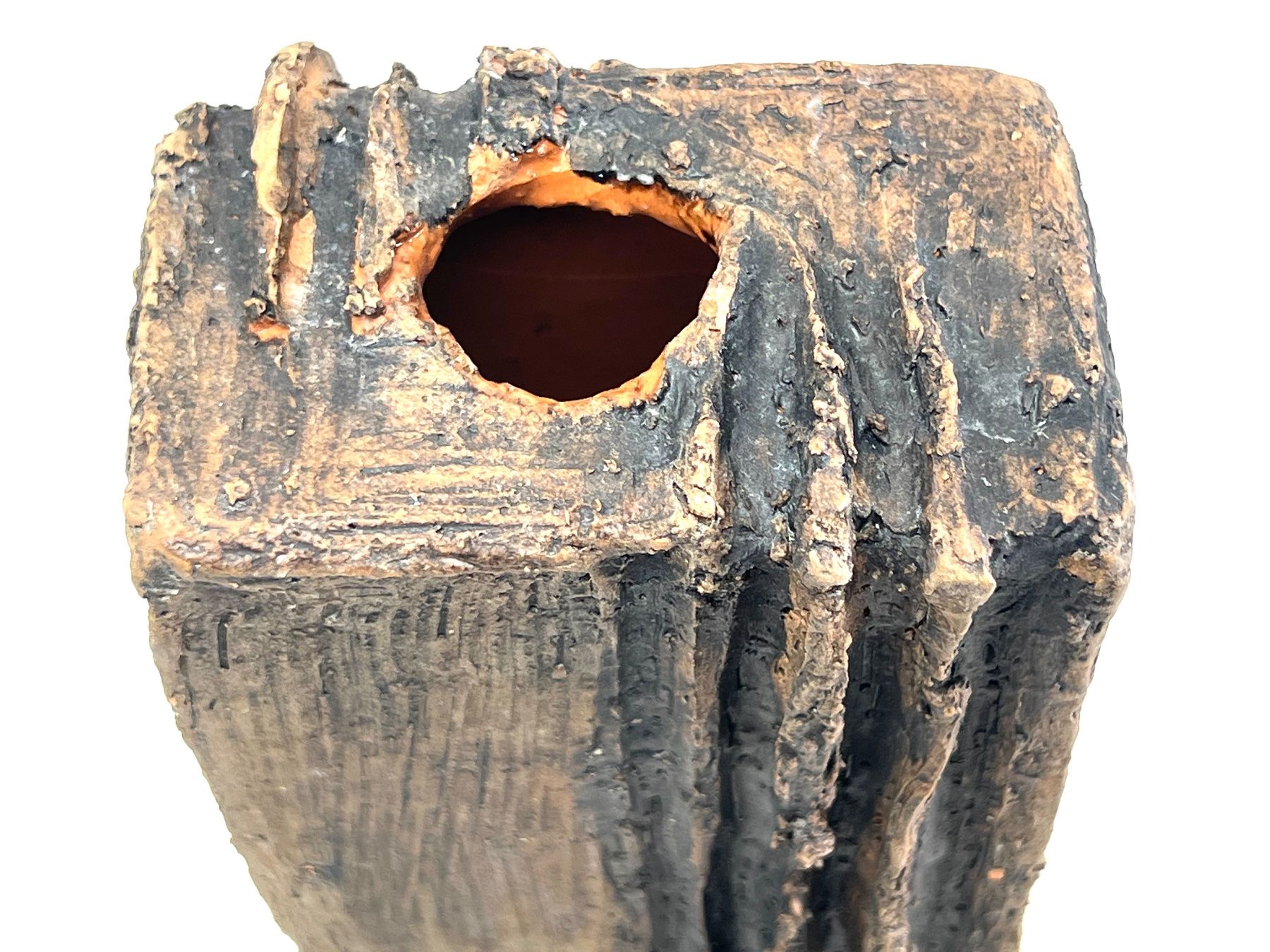 : Vase Keramik Holzoptik – D'occasion à Zürich par Arche_Brockenhaus 5