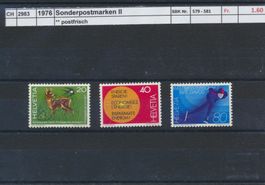 1976 "Sonderpostmarken II", ** postfrisch