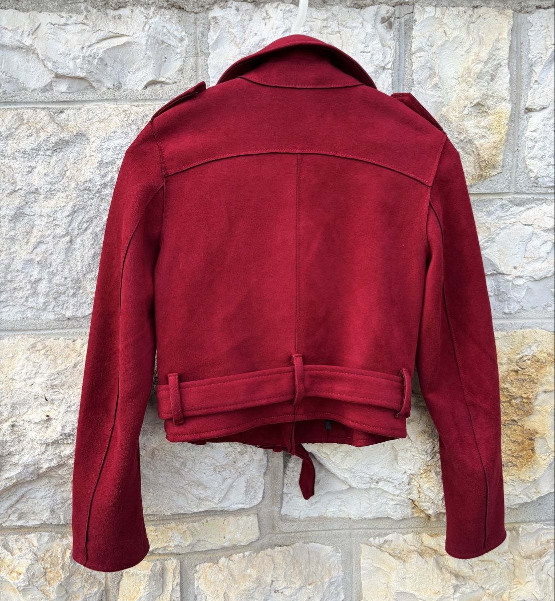 Bershka Giacche: Veste rouge BERSHKA.Taille.XS – Usato da Delémont venduto da Vendeur_3 2