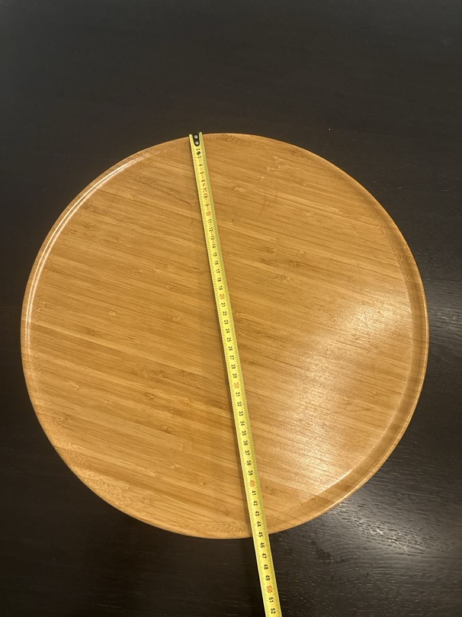 Elettrodomestici da cucina: Rundes Serviertablett aus Bambus, Durchmesser 45cm.  – Usato da Küsnacht ZH venduto da amb_5t9y 1