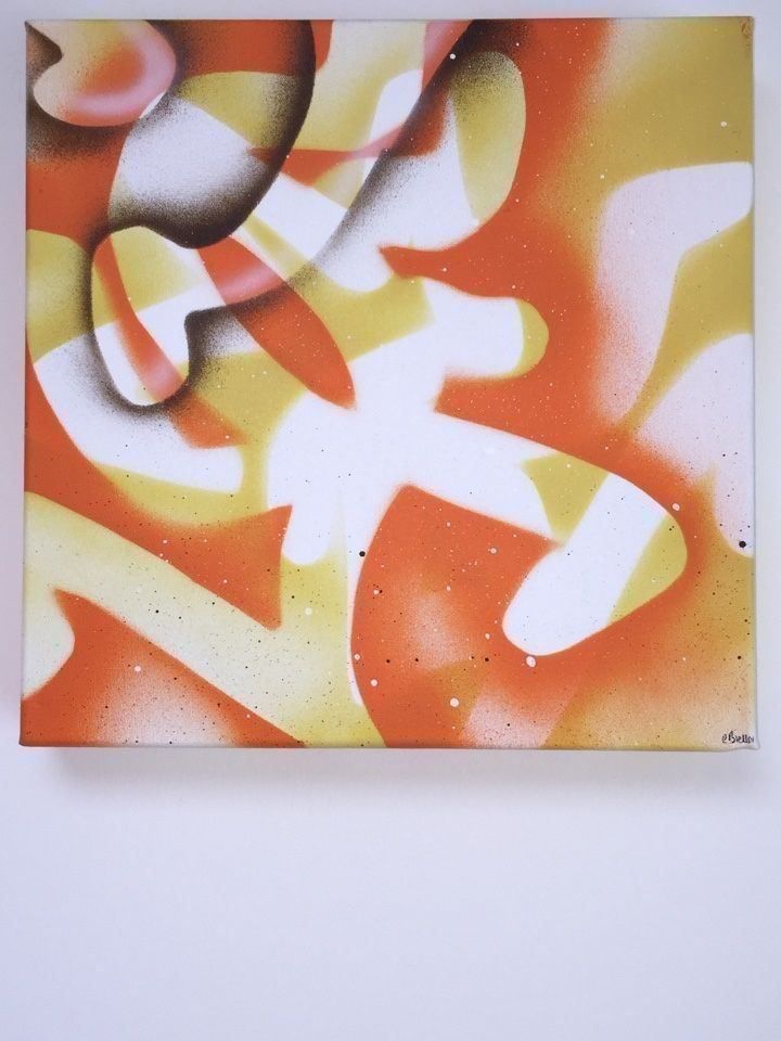 Gemälde: POSE (Pirmin Breu) - Graffiti Leinwand – Neu (gemäss Beschreibung) aus Zürich von 1_marsmensch 2