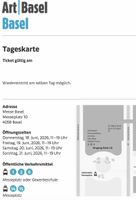 Art Basel 2026 – 2 Tageskarten 🎨