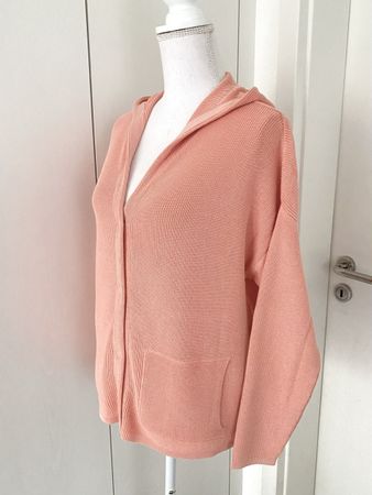 Damen Jacke mit Kapuze von NILE, Gr. M. Neu! Strickjacke.