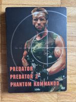PREDATOR / PREDATOR 2 / PHANTOM KOMMANDO. -Steelbook- DVD
