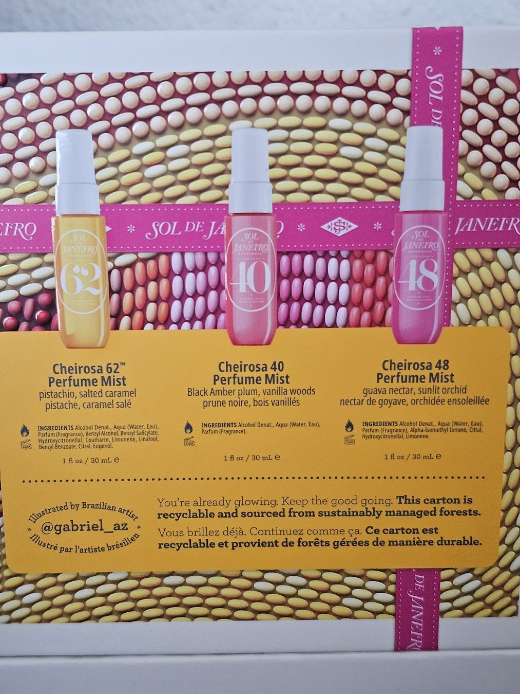 Sol de Janeiro Altro per la cura del corpo: Sol De Janeiro Perfume Mist Discovery Set – Usato da Mauren venduto da Cthulchu 4