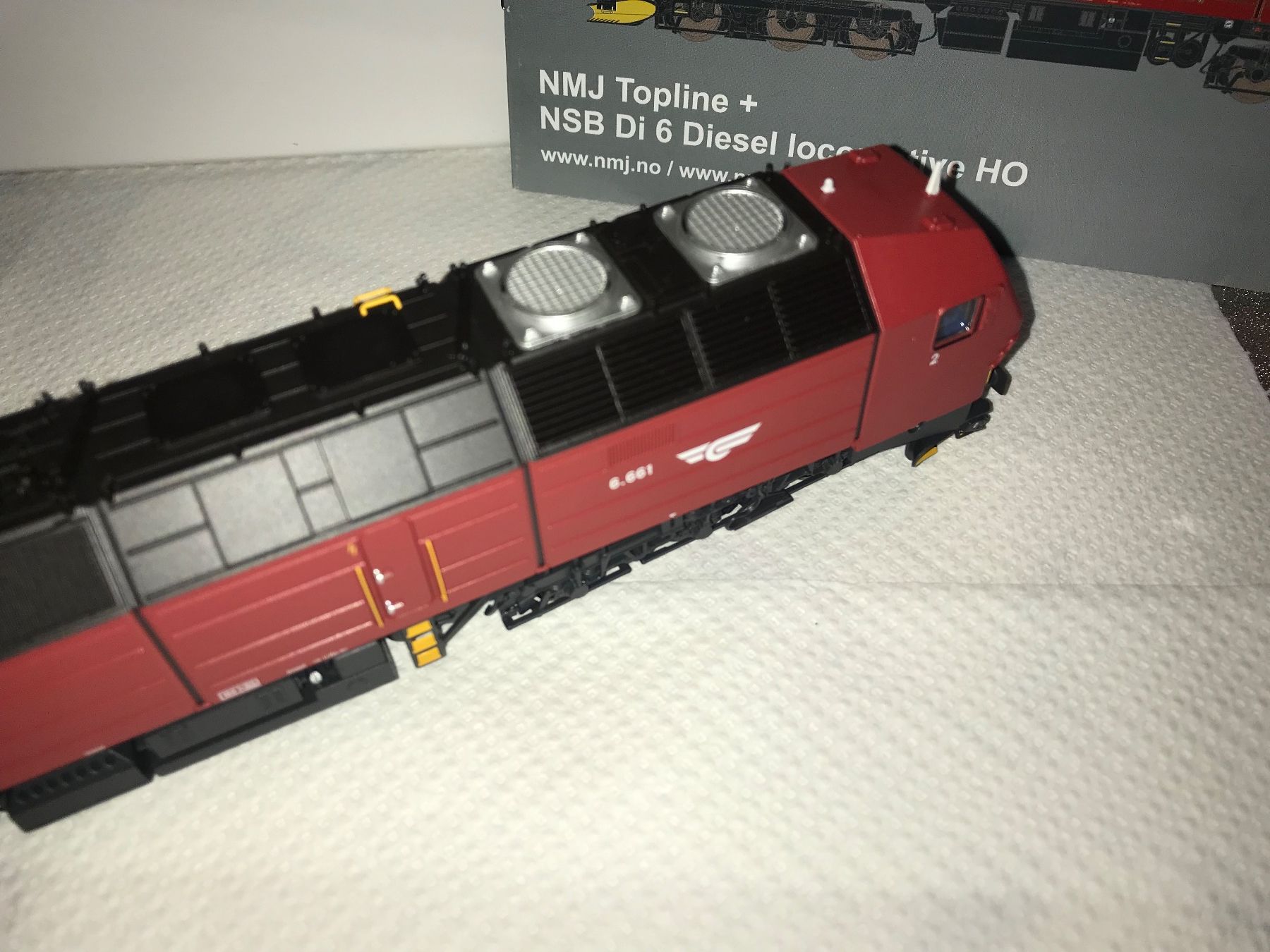 Modellini di ferrovie: Nagelneue Di6 der NSB , NMJ – Nuovo e nell'imballaggio originale da Glis venduto da 1Hector1 5