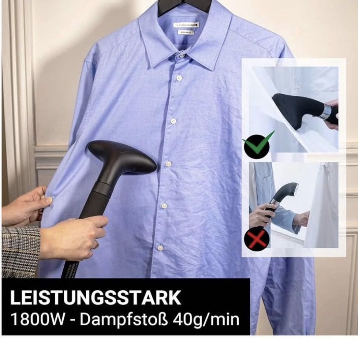 Ferri da stiro: SteamOne professional vertical Steamer – Usato da Zürich venduto da giu_q8xp 4