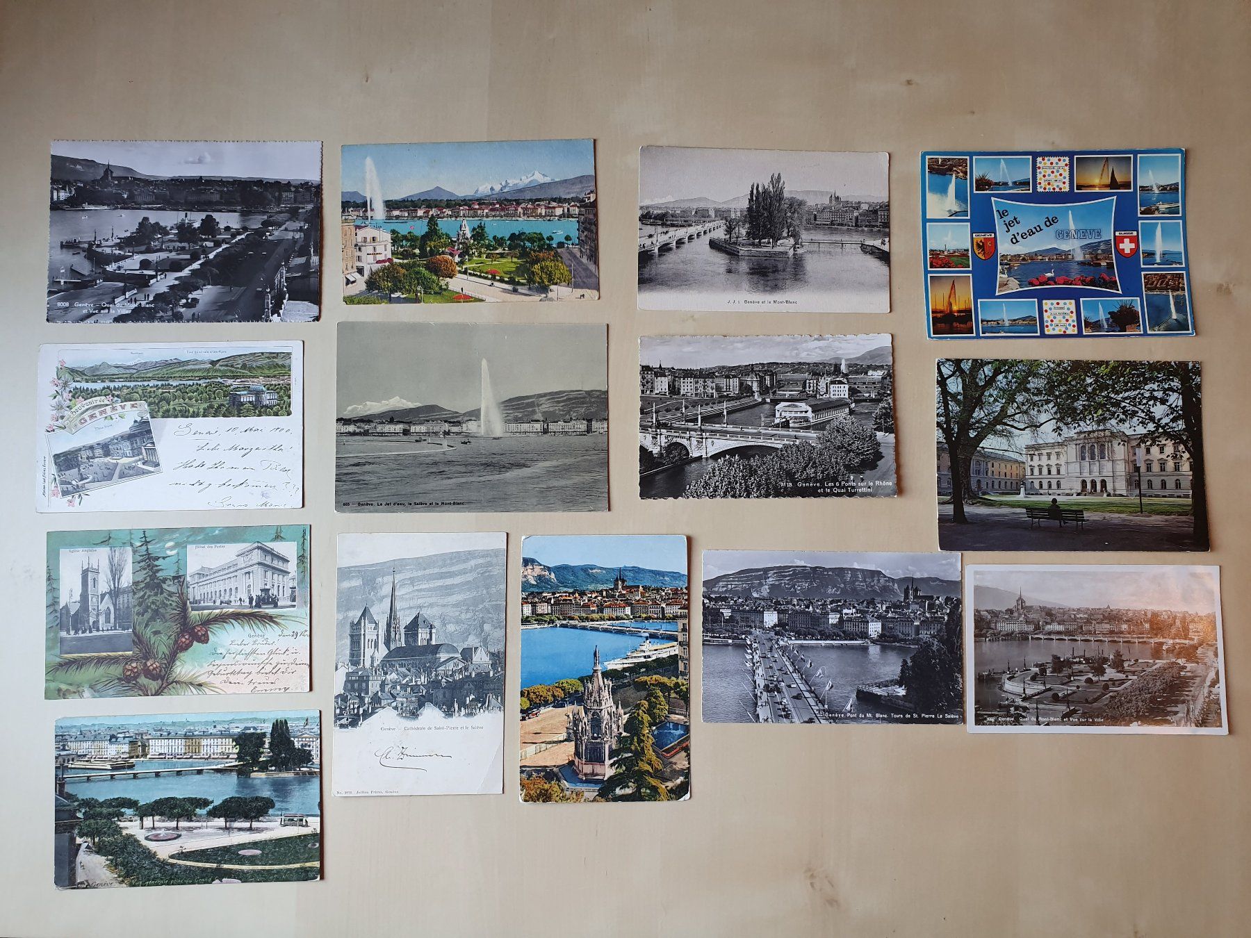 Cartoline postali: 14 x Karten Genf ab 1900 – Usato da Stansstad venduto da collectorsshop
