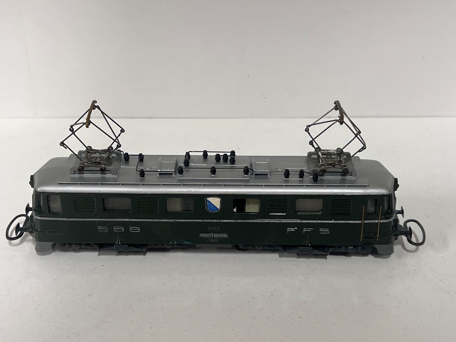 Wesa Modellini di ferrovie: Wesa Ae 6/6 SBB CFF – Usato da Geroldswil venduto da TopTrain54 1