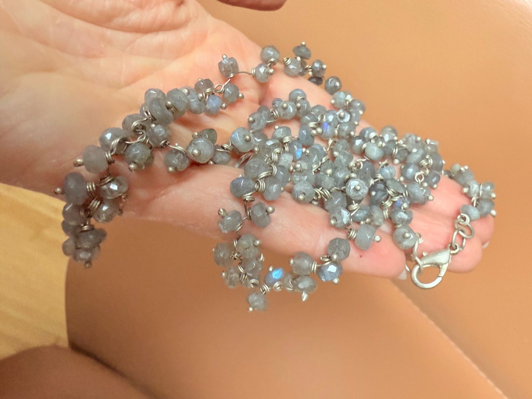 Catenine: Labradorit Kette NEU – Nuovo e nell'imballaggio originale da Basel venduto da Chili007 2