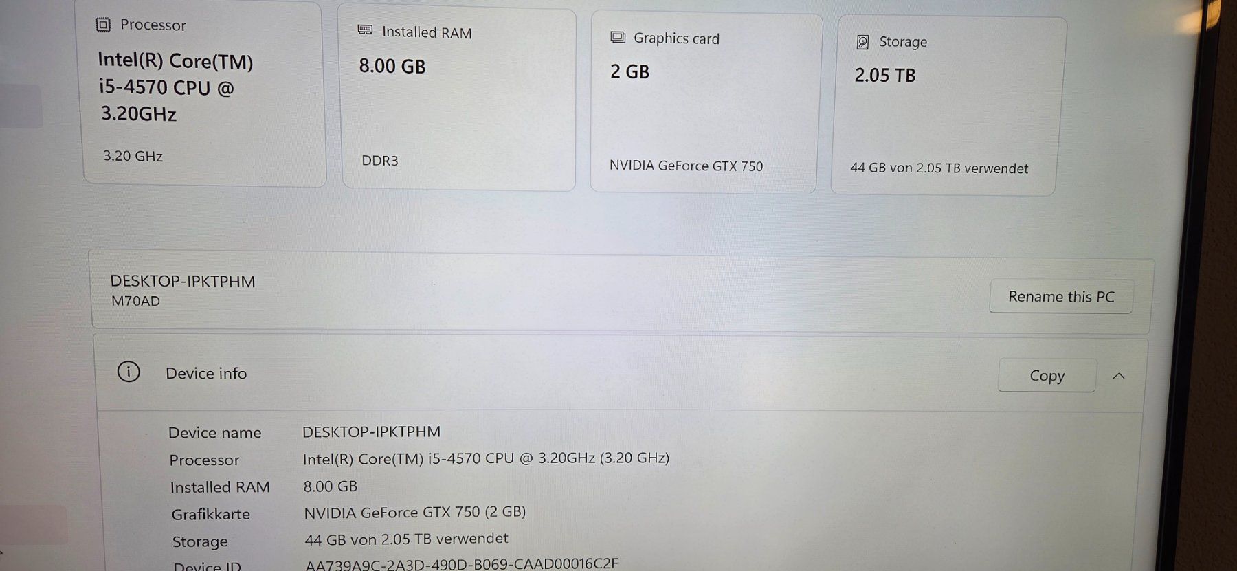 Asus PCs: Desktop PC - NFC, Wireless Charging – D'occasion à Zürich par DinuC 3