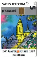 Gastrosuisse 1997 Solothurn - seltene Chip Geschenk Taxcard