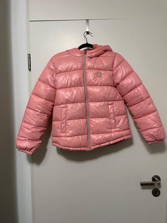 Benetton Daunenjacke Gr. 11-12 Years -2XL -160 cm rosa Mädch