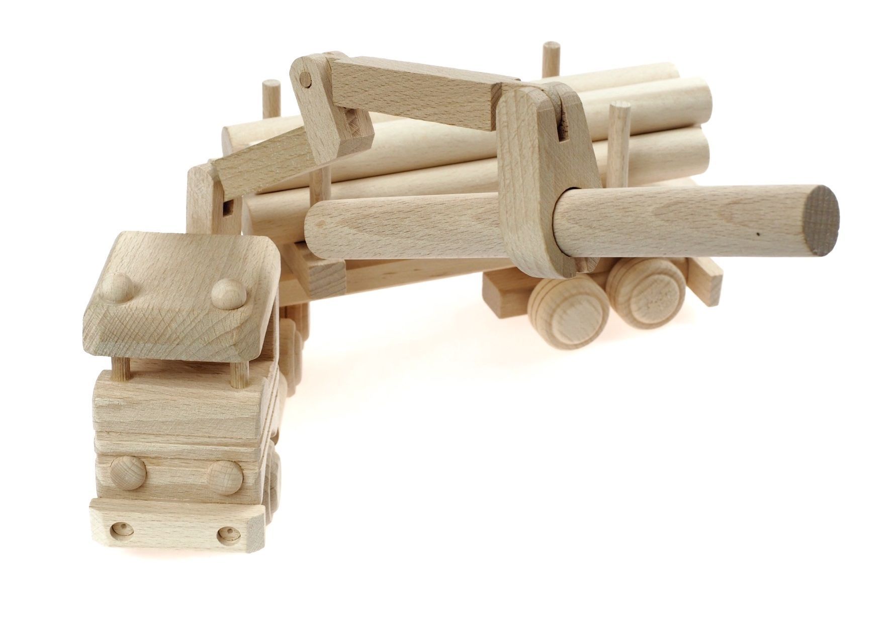 Spielzeuge: Holztransporter Mit HDS – Neu (gemäss Beschreibung) aus Buchs Zh von bar_7kk7 2