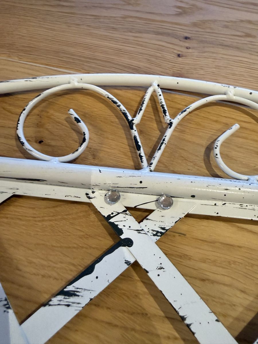 Tutte le decorazioni: Weisses Rankgitter, Metall, Magnetisch – Usato da Malans GR venduto da amalie94 2