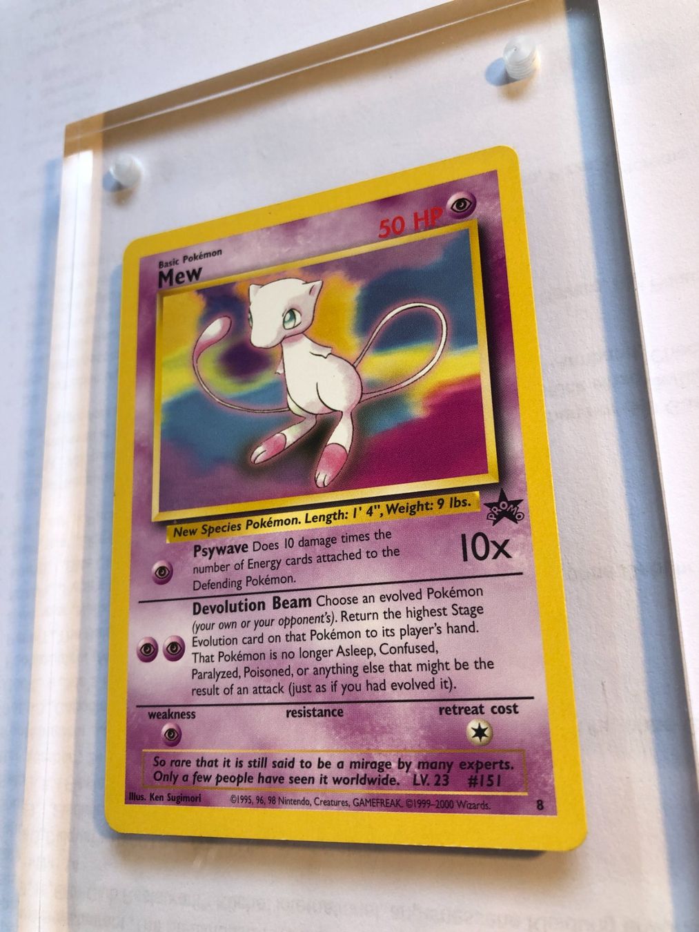 Carte collezionabili: Mew Promo - NM - ab 1.- – Usato da Giubiasco venduto da dan_pr8b 2