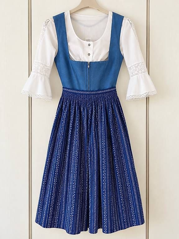 Vestiti: Original Wurzer Dirndl inkl. 2 Blusen – Usato da Zürich venduto da tat_77wx