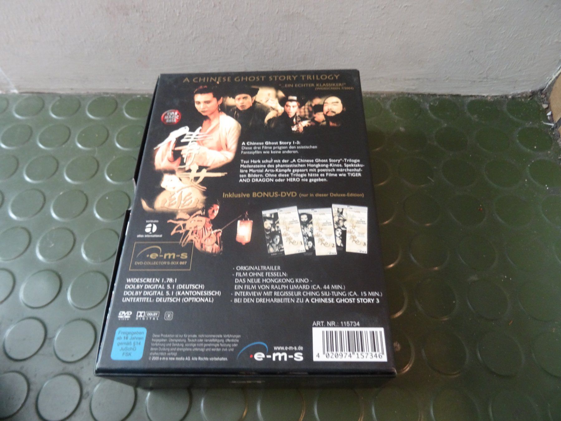 Tutti i DVDs: A Chinese Ghost Story Trilogy DVD Box Set – Usato da Olten venduto da Disc-Verkauf 1