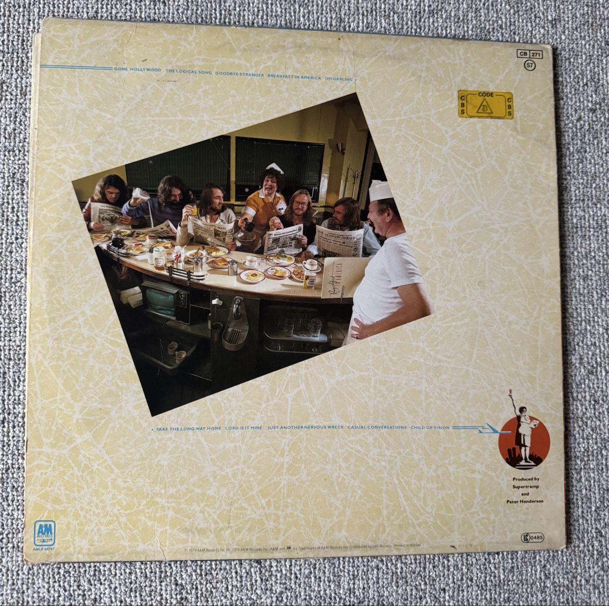 Dischi in vinile: Supertramp - Breakfast In America - LP - 70s Kult LP – Usato da Rorbas venduto da BlackstarRecords 1