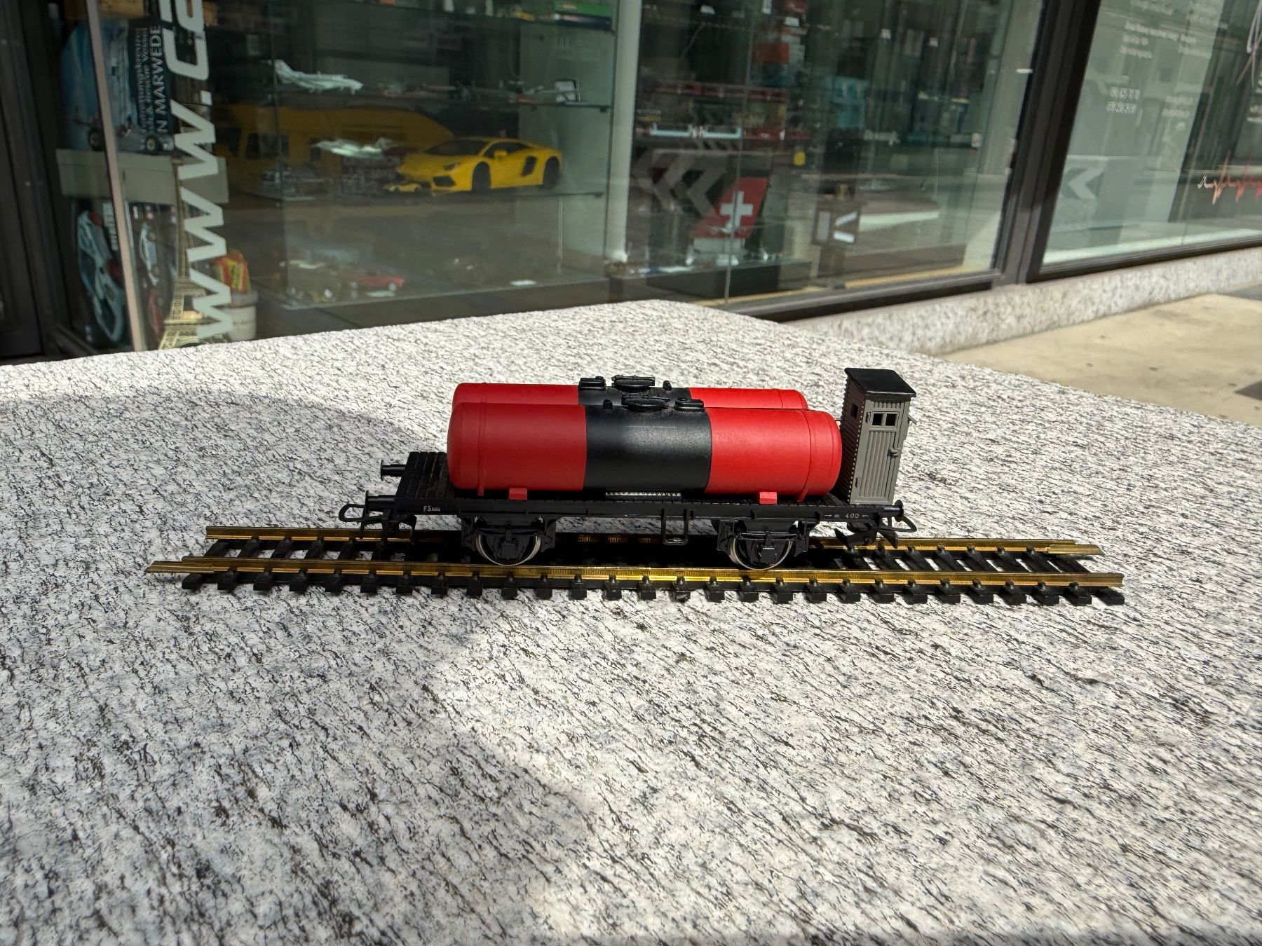 Rivarossi Modellini di ferrovie: Rivarossi H0 Vagone FS – Usato da Chiasso venduto da Carrara-Modellismo