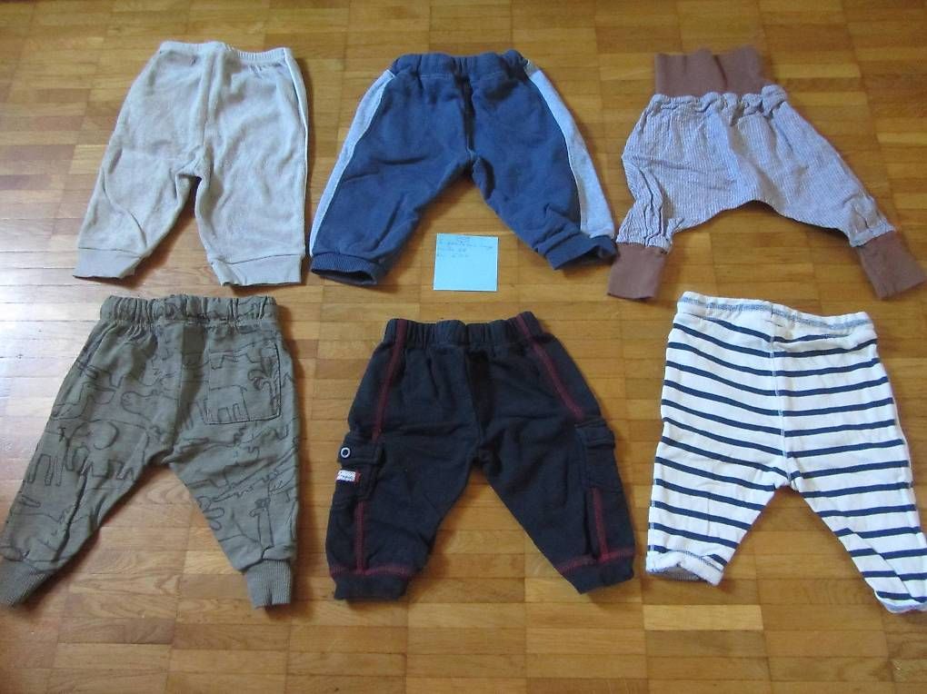 Hosen: Lot de 4 pentalons longs taille 68. – Gebraucht aus Gland von bug_s7rw 1