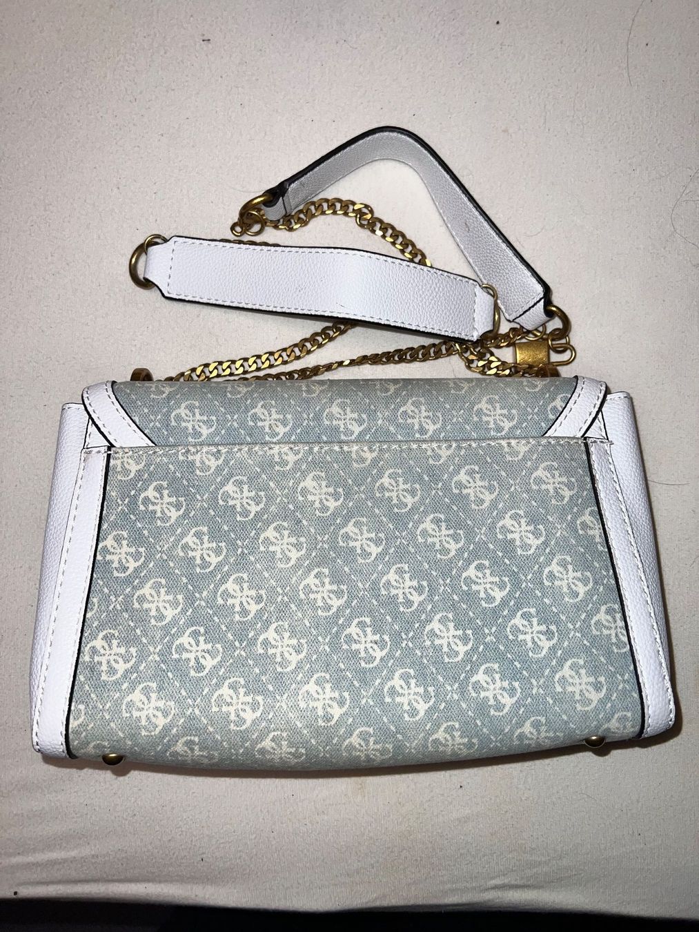 Guess Borse da donna: Blaue Guess Handtasche – Usato da Langrickenbach venduto da hub_n7tv 1