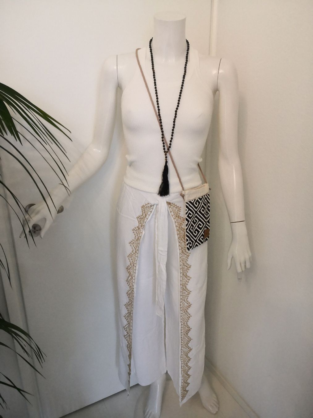 Taschen: 🤩BOHO-CHIC TASCHE SCHWARZ-WEISS NEU – Neu (gemäss Beschreibung) aus Olten von Naja-Twins-Twins 1