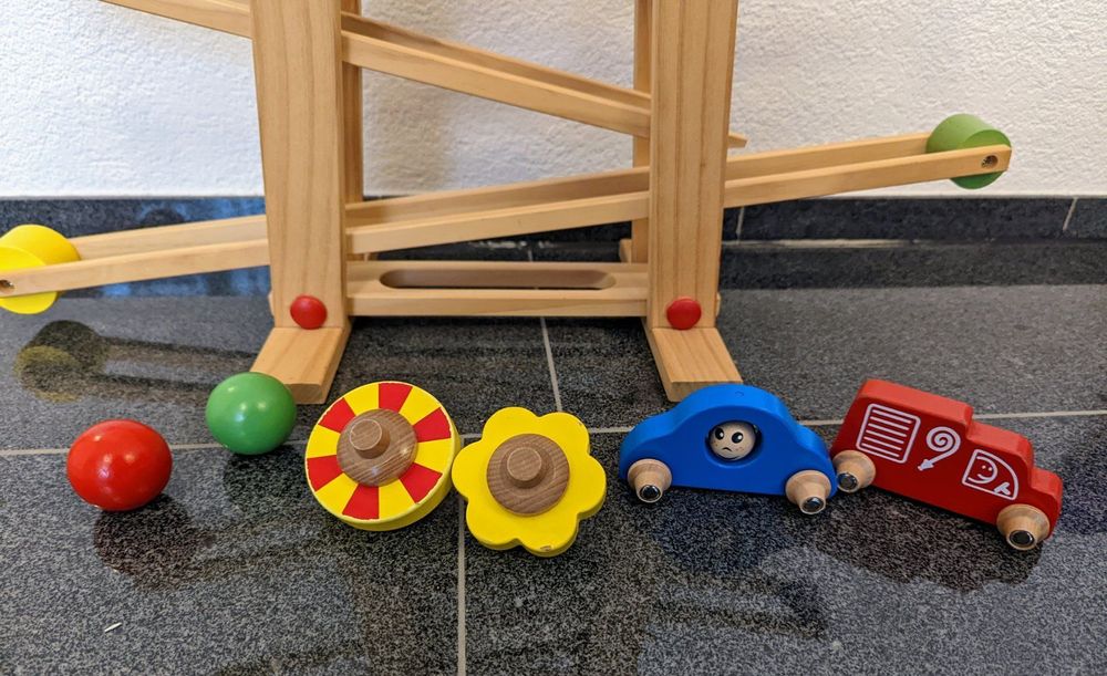 Eichhorn Rollbahn / Kugelbahn Holz | Kaufen auf Ricardo