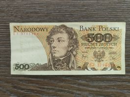 Polen 500 Zlotych 1982 !!!!!!!