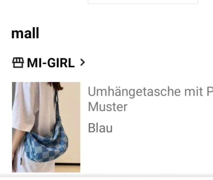 Taschen für Damen: Umhängetasche Plaid NEU – Neu (gemäss Beschreibung) aus Oberhofen TG von tryxta 4