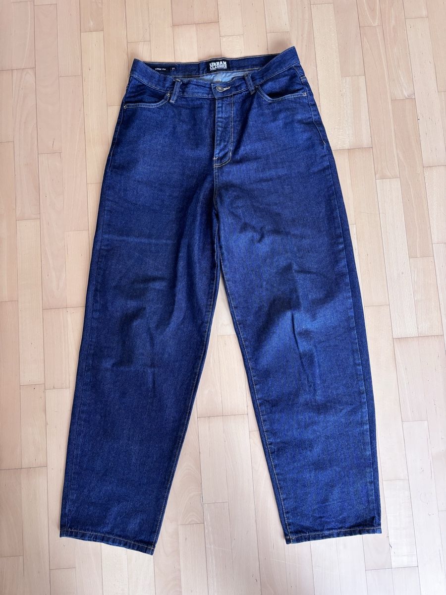 Jeans: Urban Classics Denim Jeans, Loose Fit, Size 34, Unisex – Neu (gemäss Beschreibung) aus Zürich von Grothschild