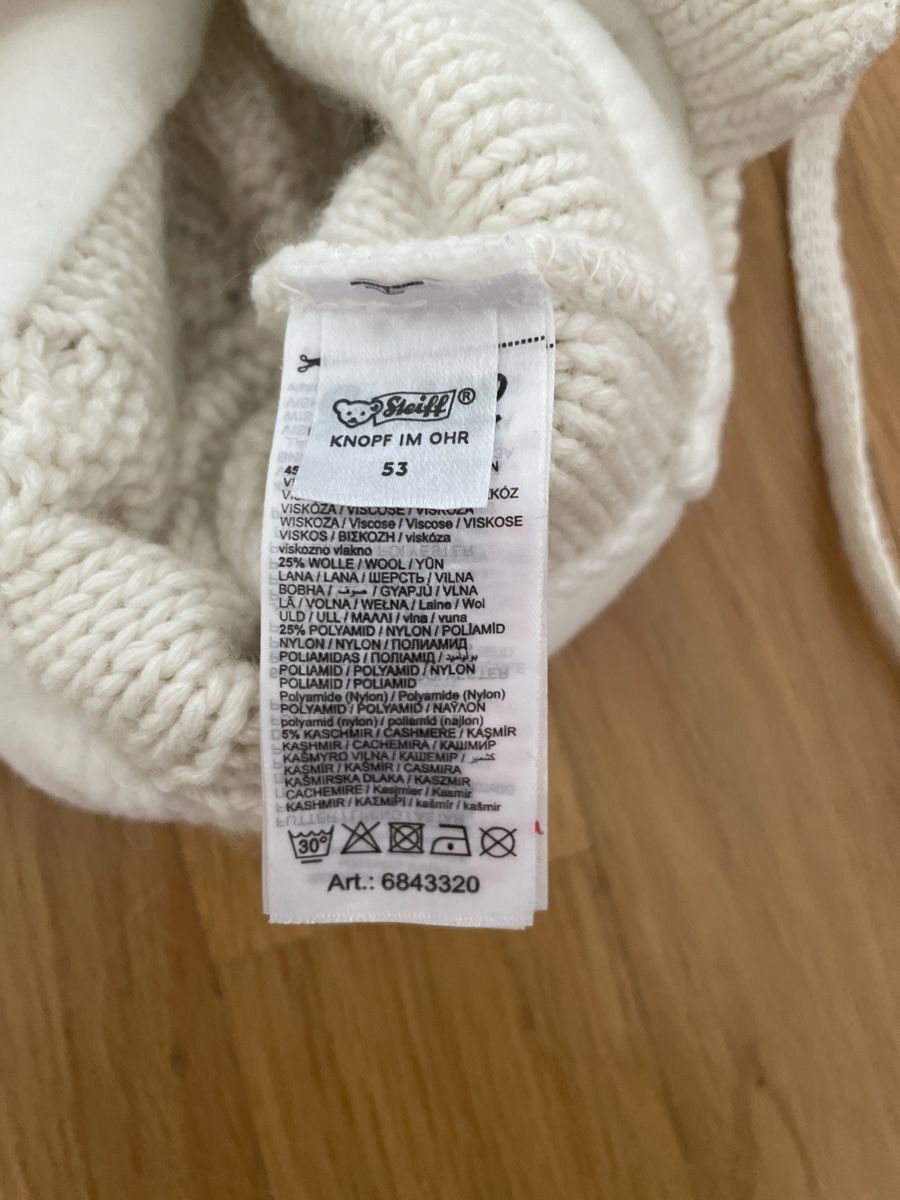 Steiff Altro abbigliamento per bambina: Steiff Wollmütze Gr.53 – Usato da Zug venduto da SteffiW. 2
