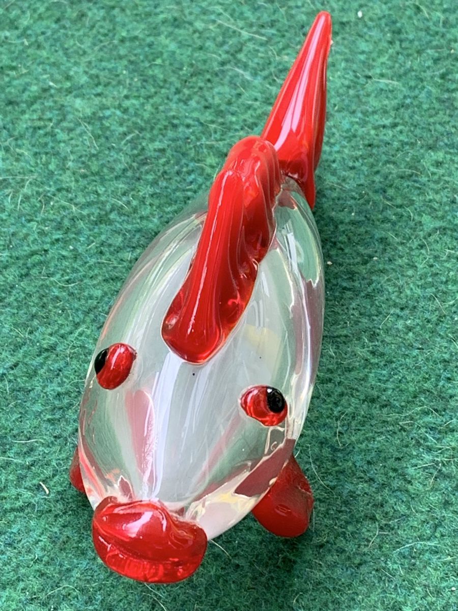 Statuette: Glas - „FISCH“ – Usato da Wangen b. Olten venduto da Finolino28 3