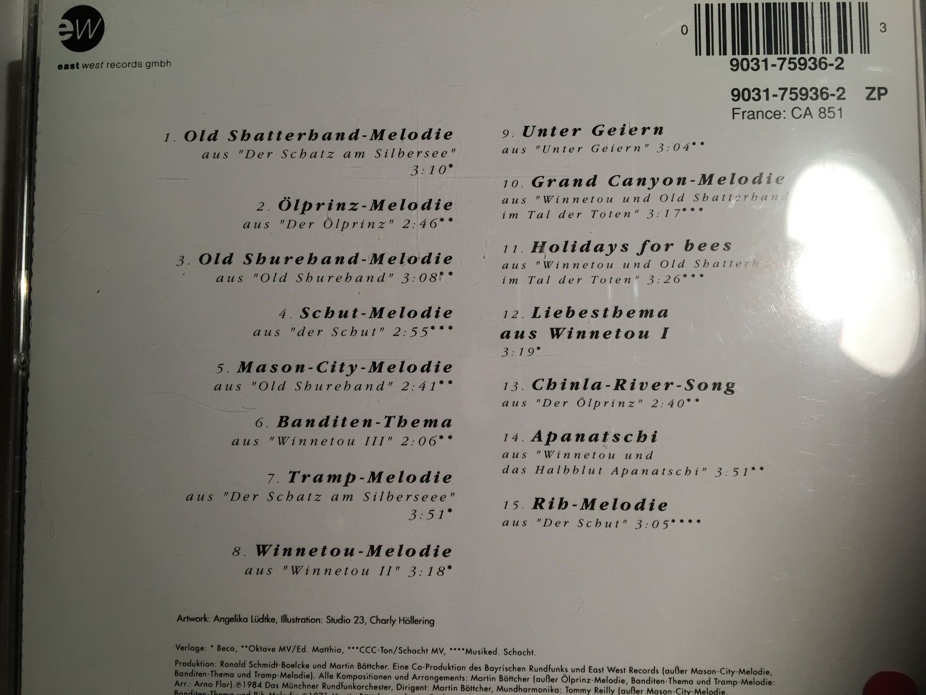 CD: Winnetou Melodien – Usato da Arth venduto da Vrecam51 1