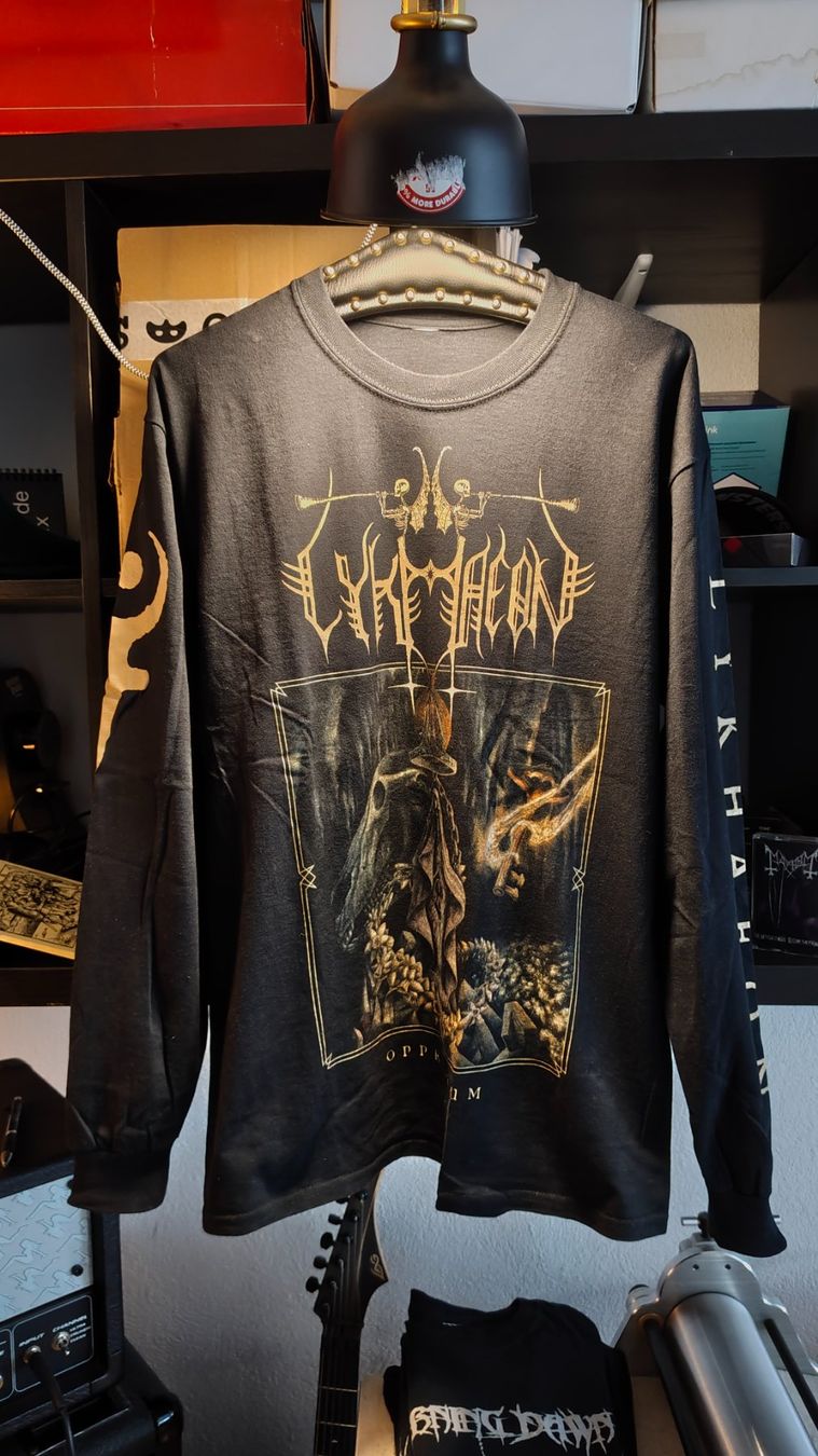 T-shirt: Longsleeve - Lykhaeon metal band – Usato da St-Aubin-Sauges venduto da Cradle_of_Shirt