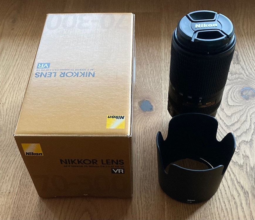 ニコン AF-P NIKKOR 70-300㎜ f/4.5-5.6E ED VR - レンズ(ズーム)