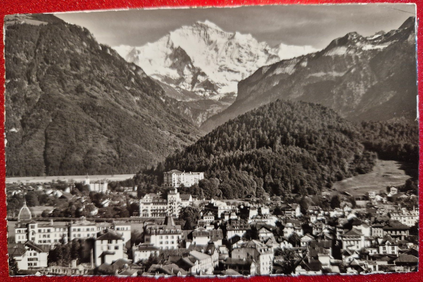 Cartoline postali: Interlaken mit Jungfrau – Nuovo (secondo la descrizione) da Melchnau venduto da Fishel